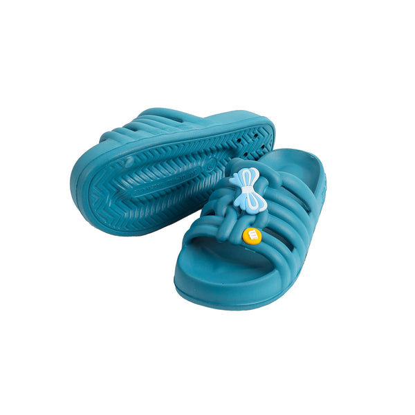 Girls' slippers, elephant and gazelle