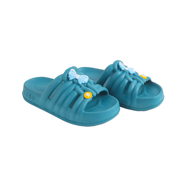 Girls' slippers, elephant and gazelle