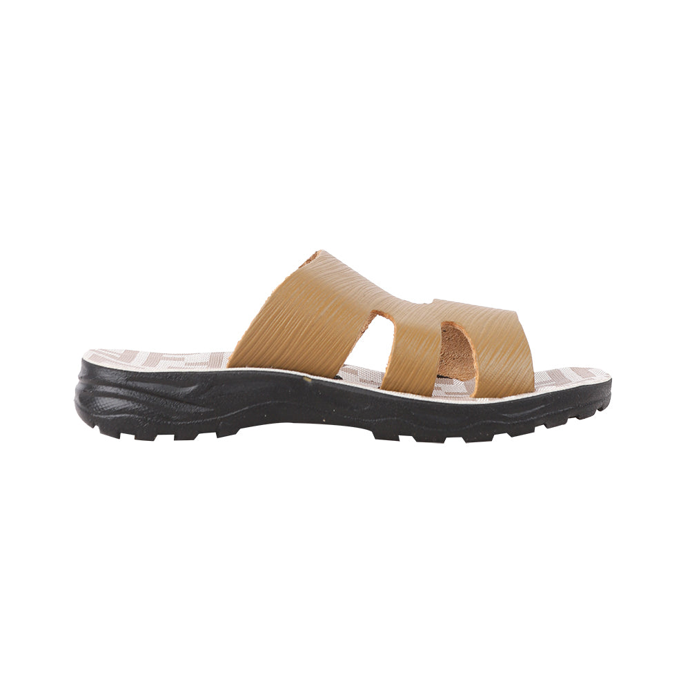 Boys' leather slippers, MR, model 140
