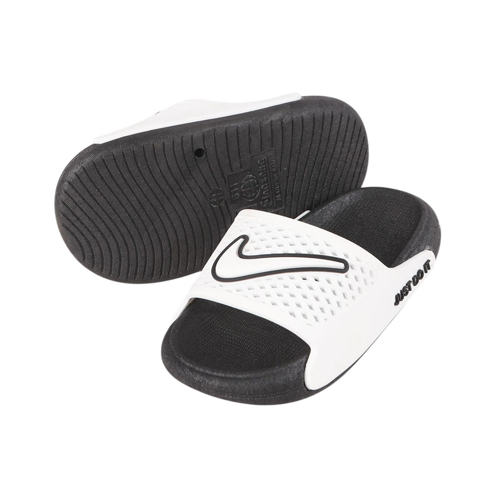 شبشب أولادي وش JUST DOIT نعل اسود موديل 611-NB