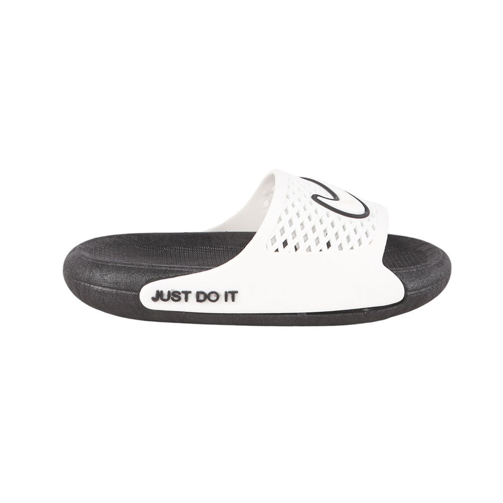 شبشب أولادي وش JUST DOIT نعل اسود موديل 611-NB