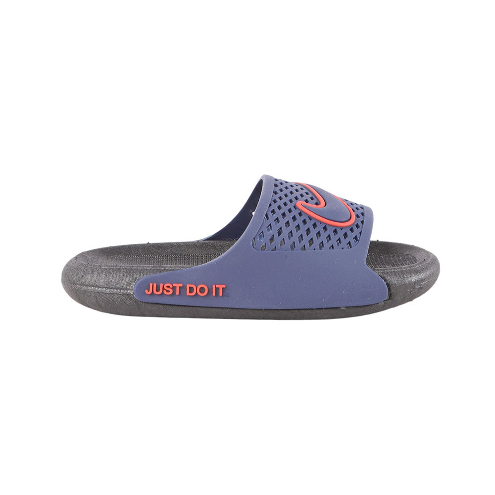 شبشب أولادي وش JUST DOIT نعل اسود موديل 611-NB