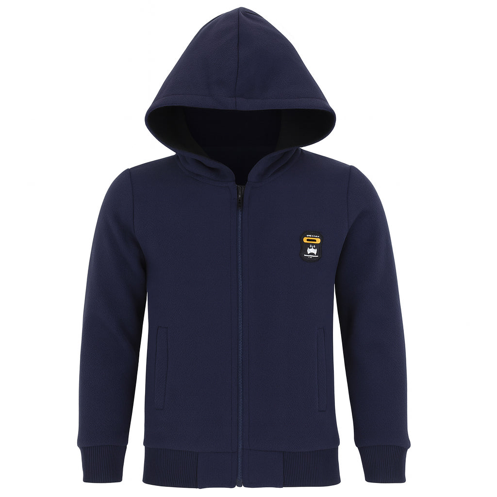 سويت شيرت اولادي شتوي BABY BLUE مبطن فرو 