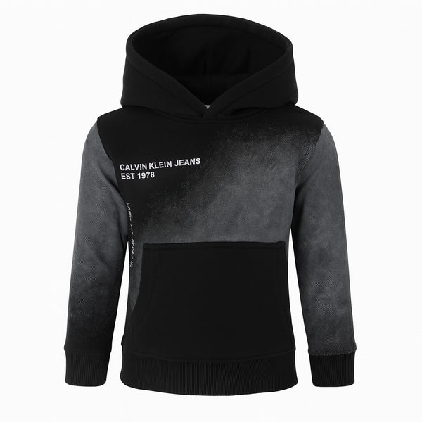 سويت شيرت اولادي شتوي توب وان كابتشو مقفول وسط موديل 2039S