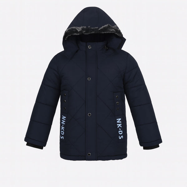 جاكيت اولادي شتوي وتر بروف كابتشو سوستة