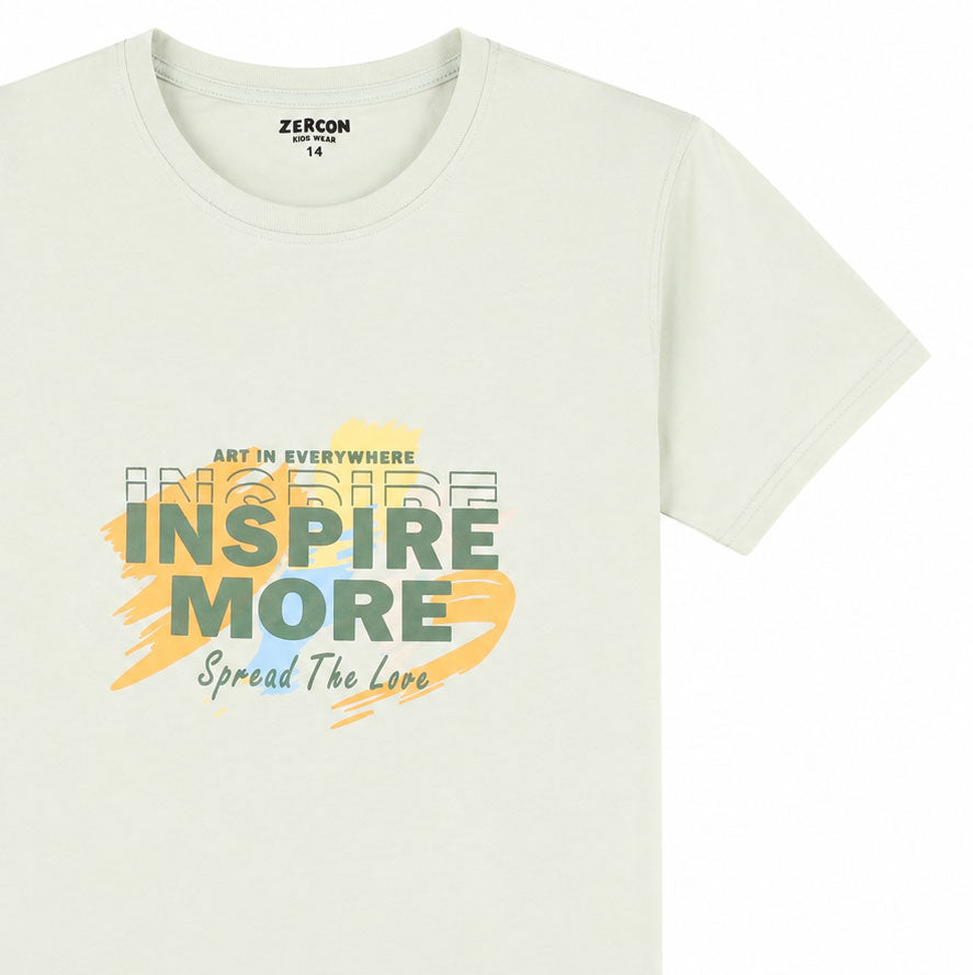 ترنج أولادي صيفي قطن زيركون نص كم موديل 9063