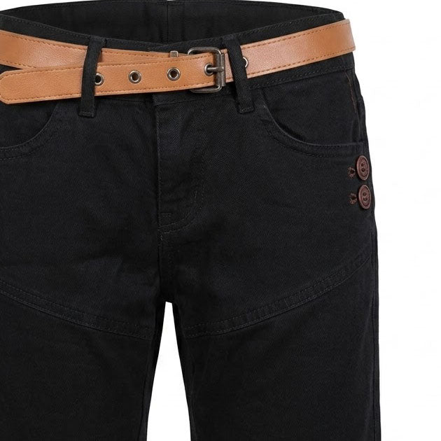 شورت أولادي جابردين FASHION بالحزام