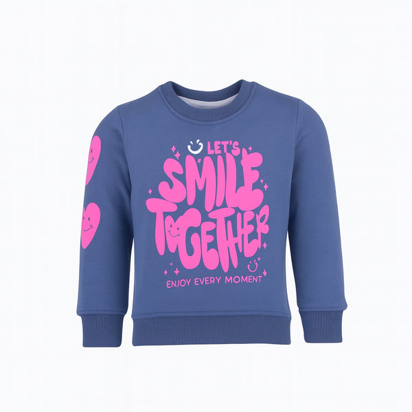 تيشيرت بناتي شتوي حرير راوند موديل 5106R