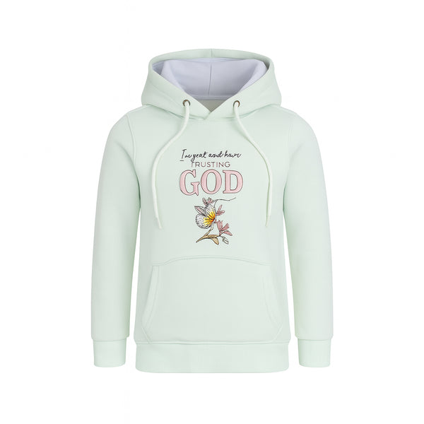 سويت شيرت بناتي IQ مقاس وسط كابتشو موديل 4338