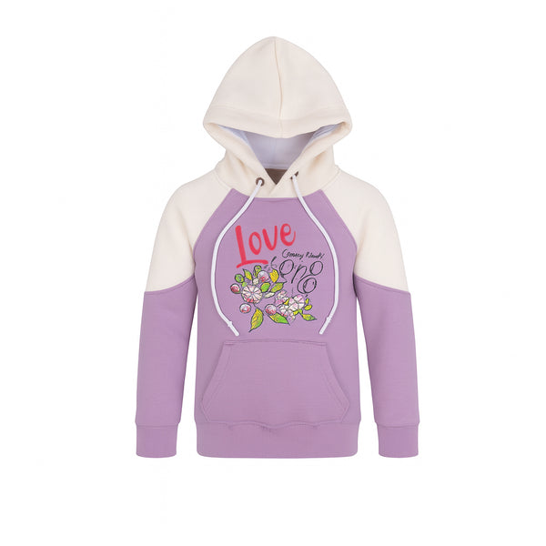 سويت شيرت بناتي IQ مقاس وسط كابتشو موديل 4339