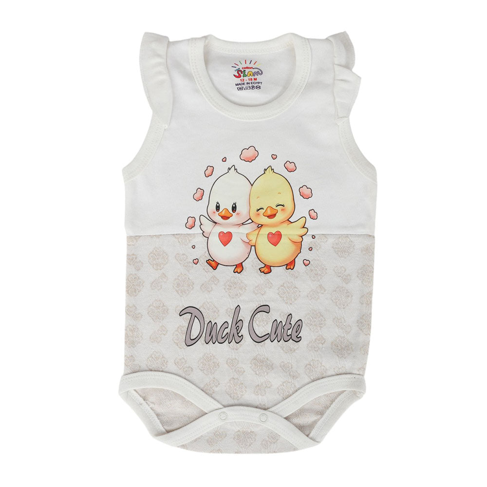 سالوبيت بيبي بناتي صيفي قطن DUCK CUTE الشامي كت