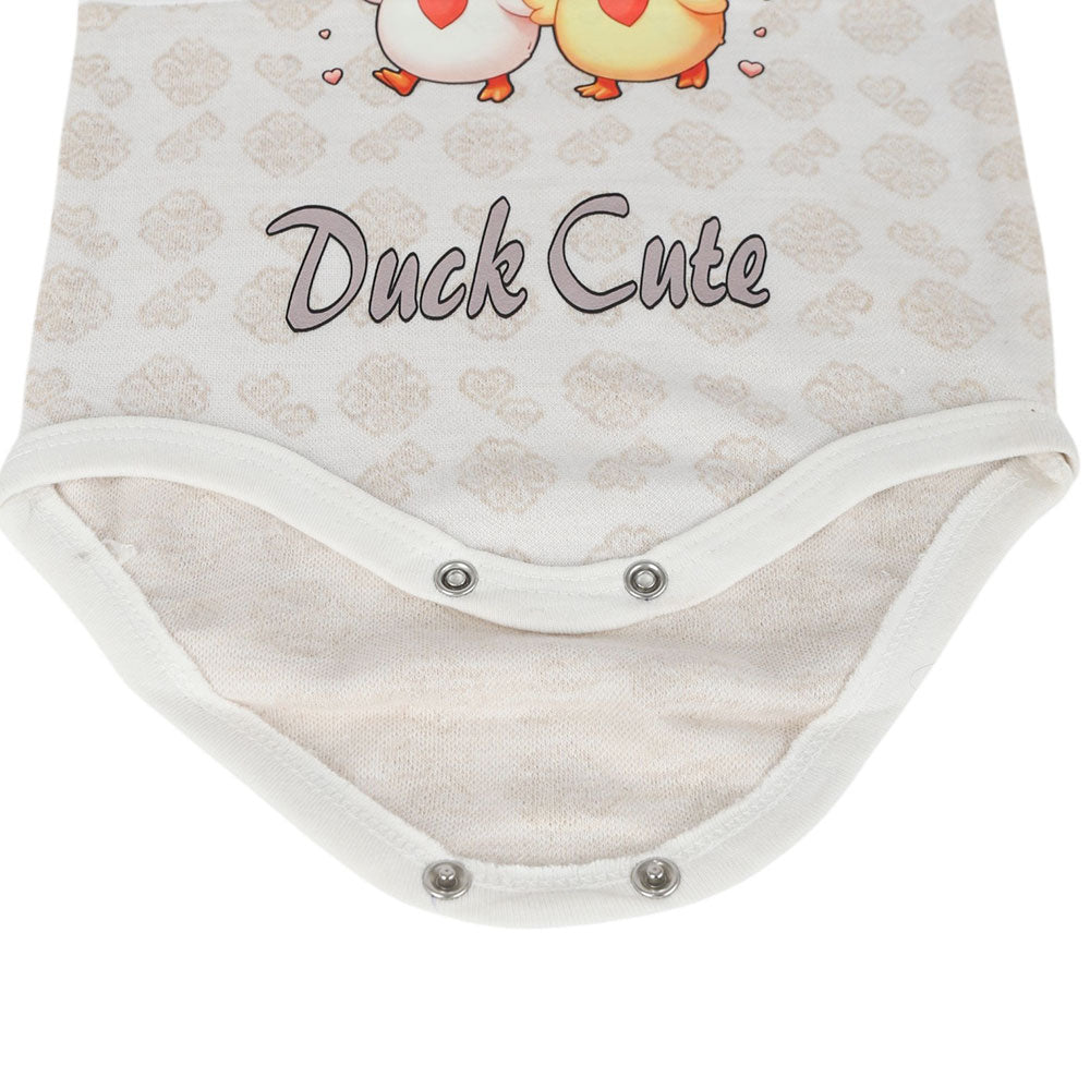 سالوبيت بيبي بناتي صيفي قطن DUCK CUTE الشامي كت