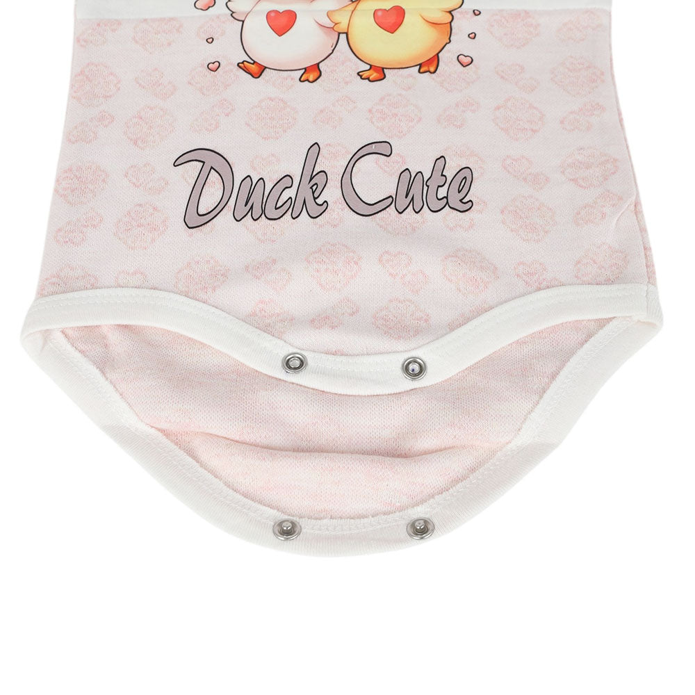 سالوبيت بيبي بناتي صيفي قطن DUCK CUTE الشامي كت