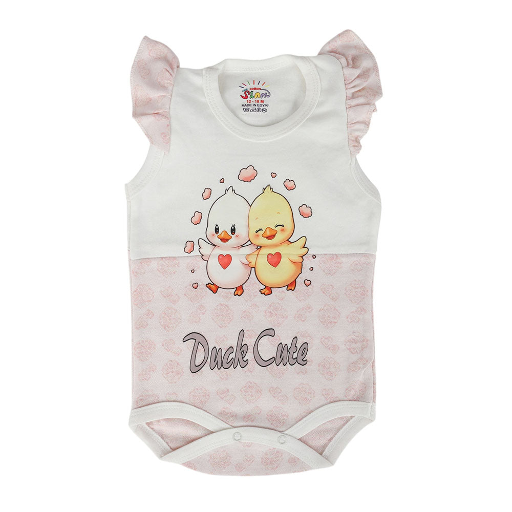 سالوبيت بيبي بناتي صيفي قطن DUCK CUTE الشامي كت
