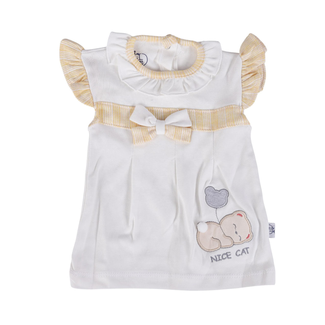 طقم بيبي صيفي قطن SMALL BABY شورت كت موديل 3555