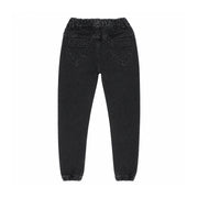 HM Boys' Medium Butterfly Embroidery Pants 465-Black-26