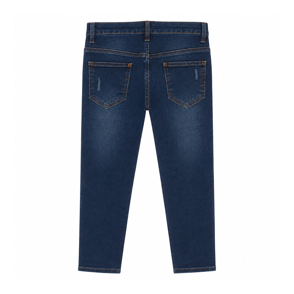 New Baby Boys Jeans BLUE BERRY Dark Navy 10-11