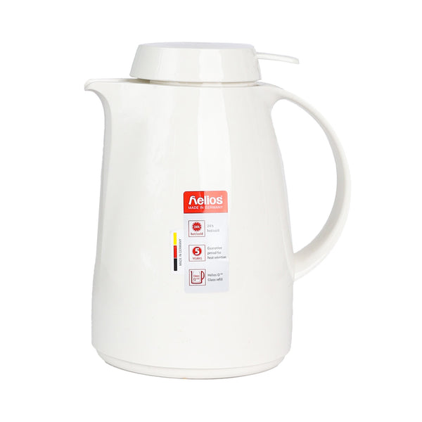 ترمس حراري فاكيوم HELIOS ابيض 1 لتر موديل 001-7204