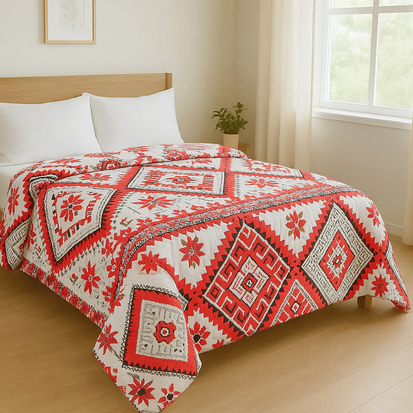 Fourbed Microfiber Comforter 3 Piece Floral