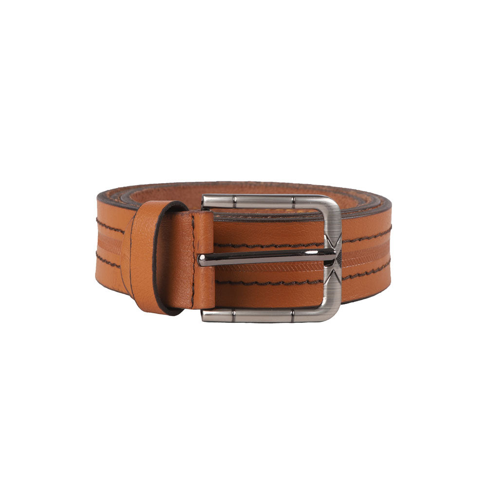 Men's leather belt, model B27