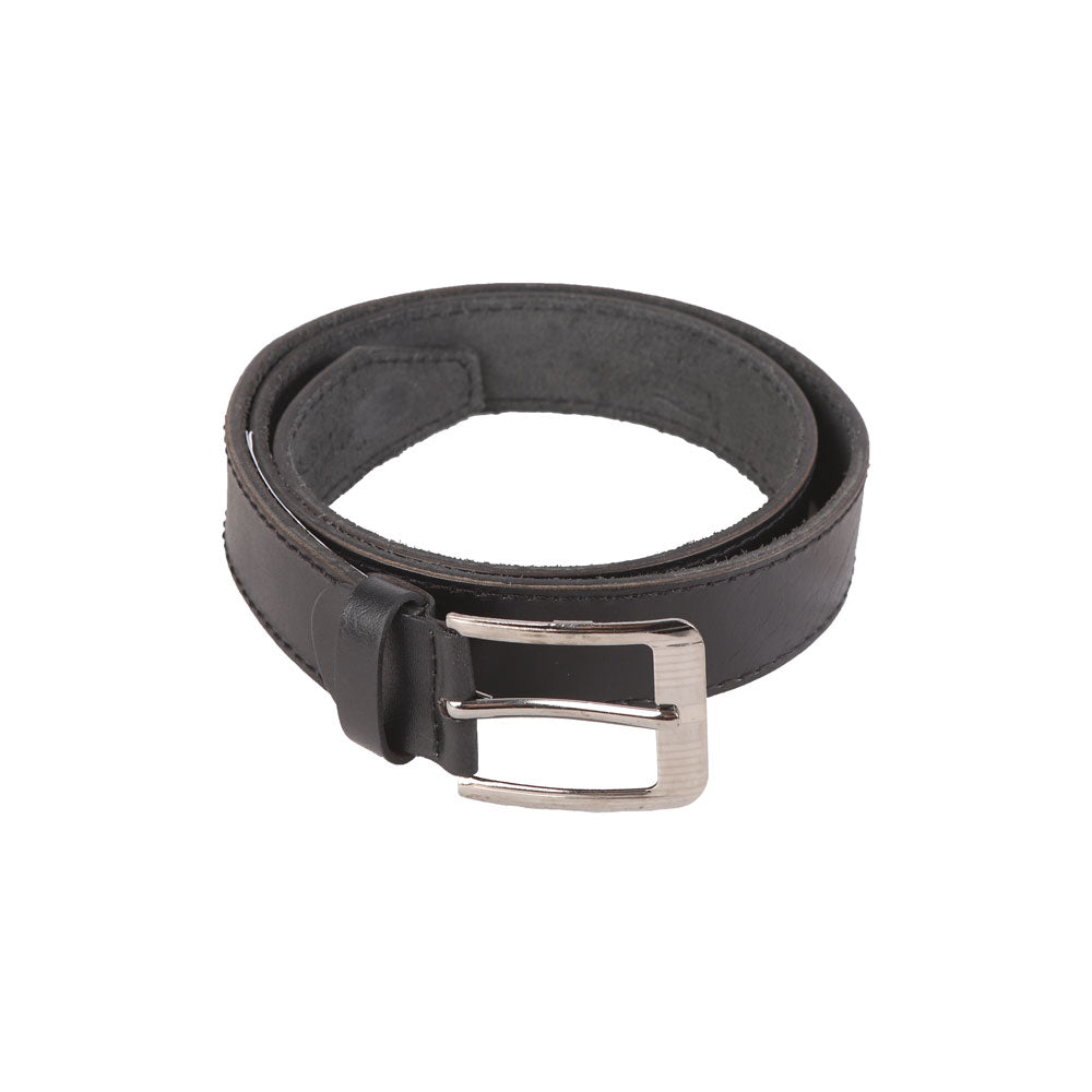 Men's leather belt, model B34