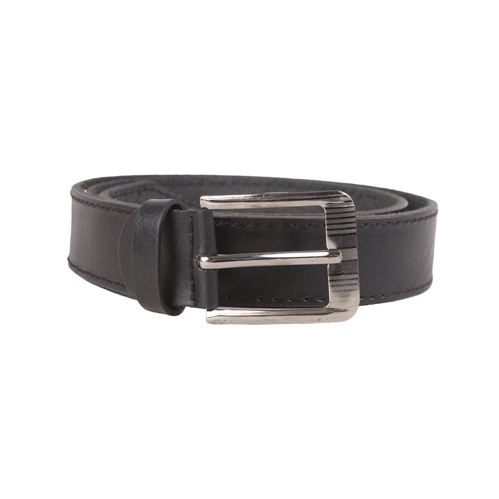Men's leather belt, model B34