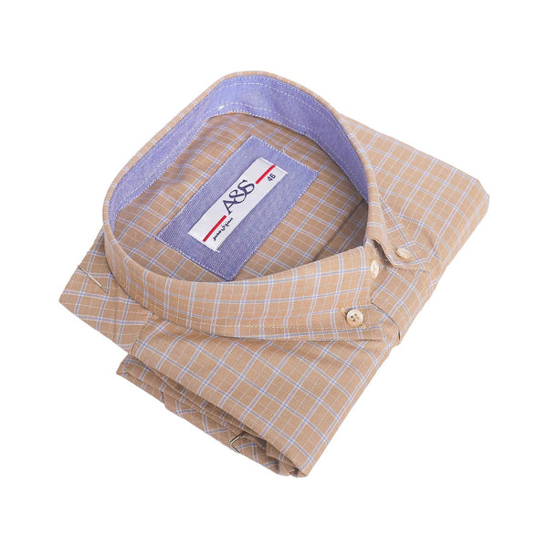 Al-Aqsa Men's Half-Sleeve Summer Shirt 491-Carwa