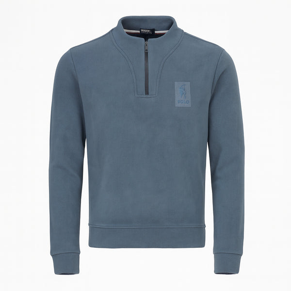 سويت شيرت رجالي شتوي POLO نص سوستة موديل 02043