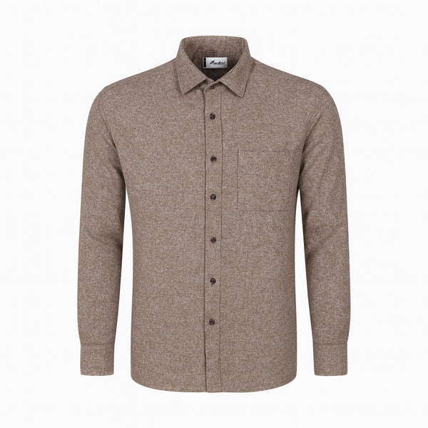 قميص رجالي شتوي صوف توب مان موديل 5147