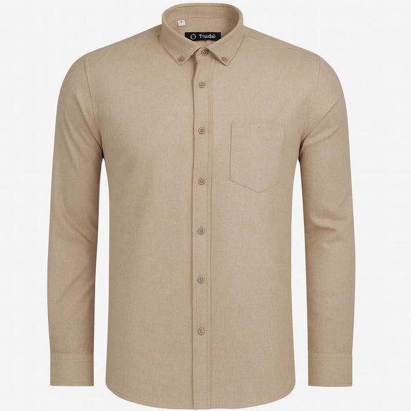 قميص رجالي شتوي صوف توب مان موديل 5149