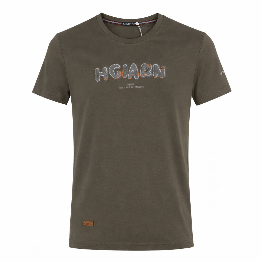 تيشيرت رجالي صيفي قطن APEX حوض نص كم موديل 369 