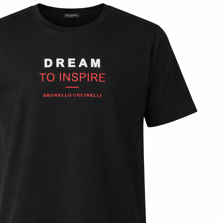 تيشيرت رجالي صيفي قطن ماس وير حوض نص كم مطبوع DREAM 