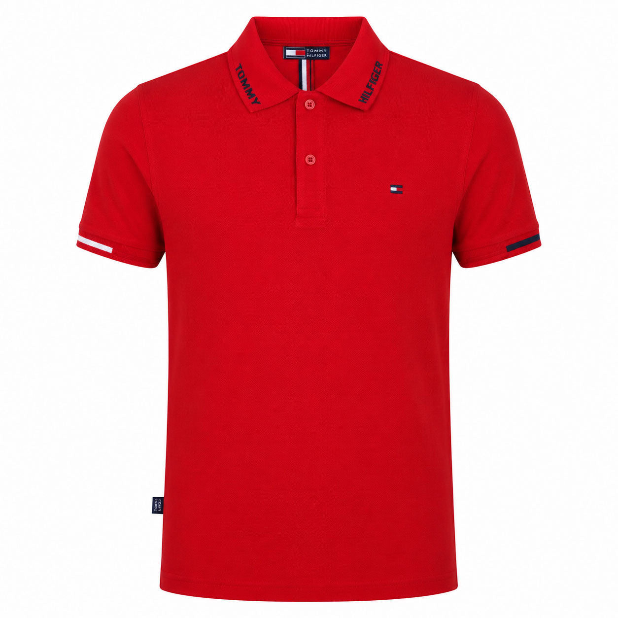تيشيرت رجالي صيفي بولو TOMMY HILFIGER ياقة نص كم