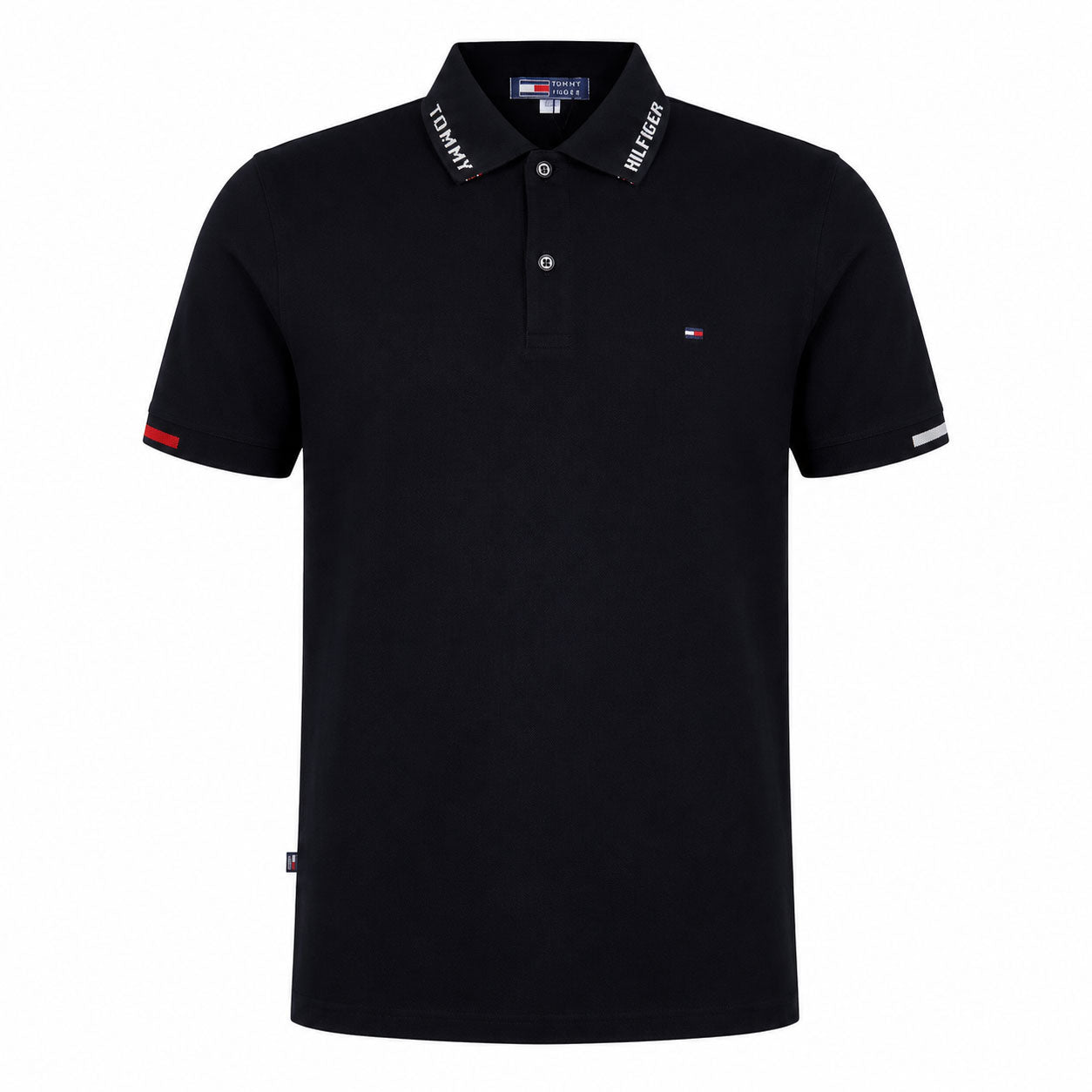 تيشيرت رجالي صيفي بولو TOMMY HILFIGER ياقة نص كم