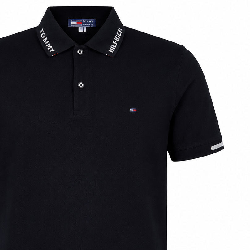 تيشيرت رجالي صيفي بولو TOMMY HILFIGER ياقة نص كم