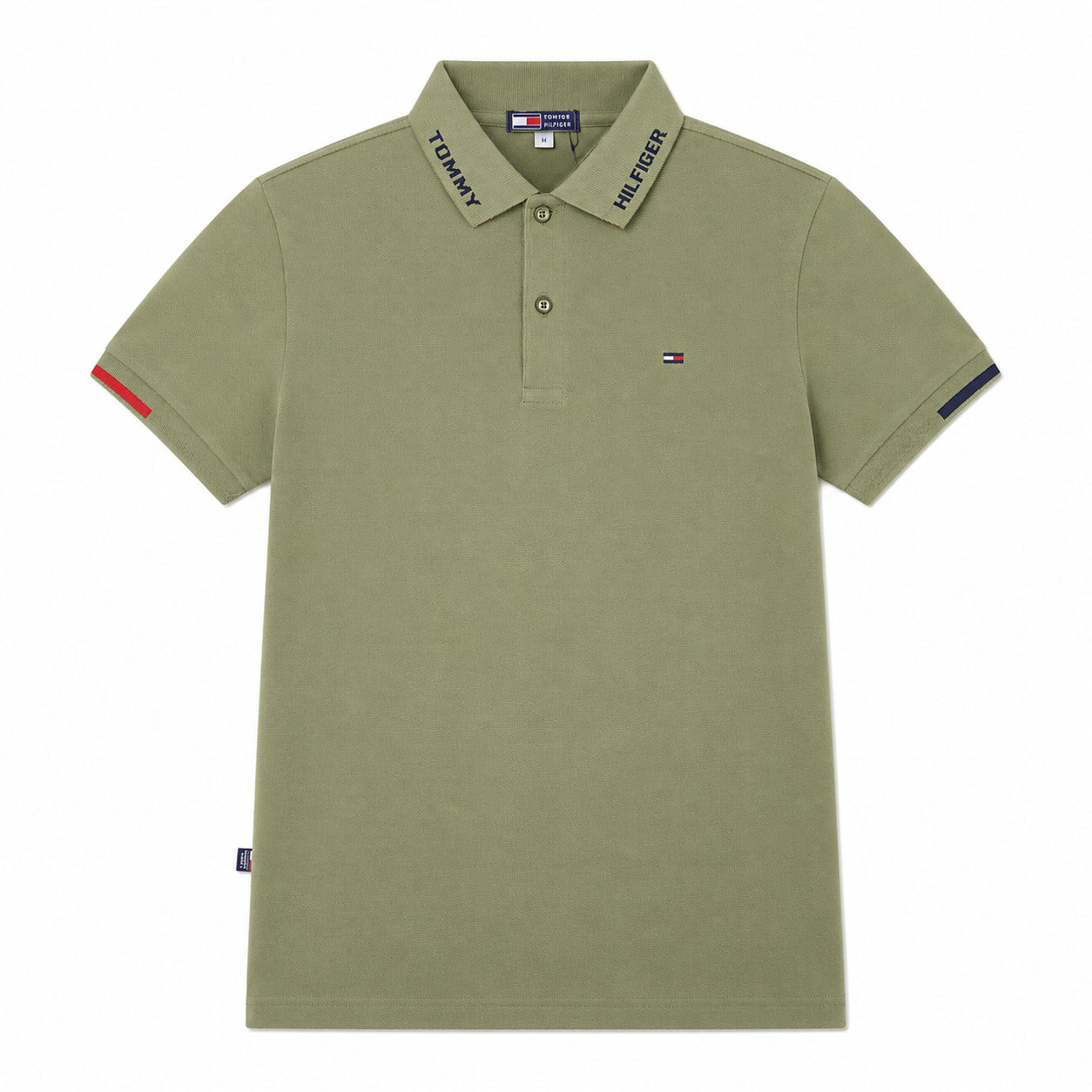 تيشيرت رجالي صيفي بولو TOMMY HILFIGER ياقة نص كم