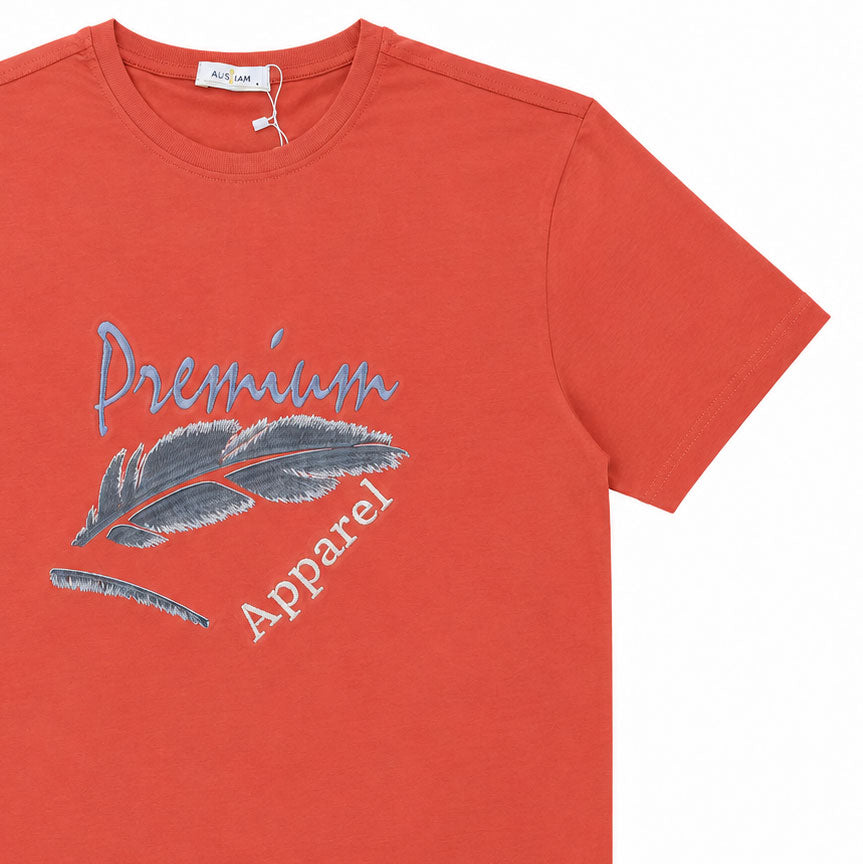 تيشيرت رجالي صيفي قطن ALSALAM راوند نص كم موديل 2003