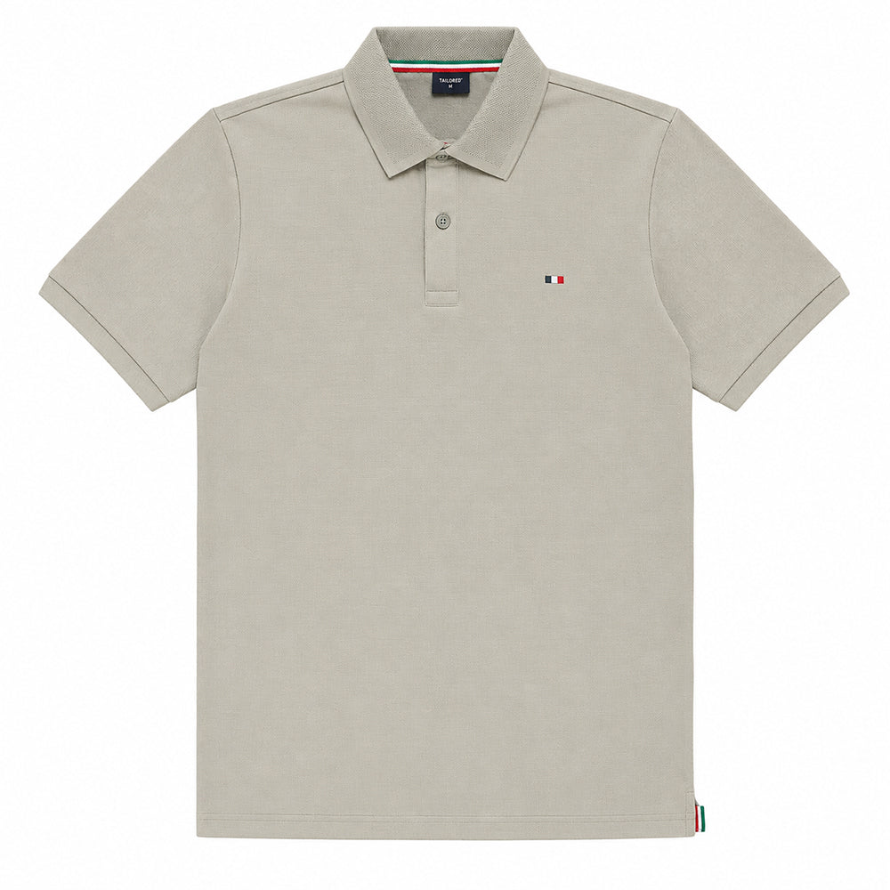 تيشيرت رجالي صيفي ياقة ايطاليانو ياقة نص كم تومي عادي موديل 0945