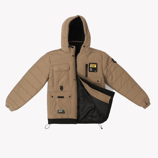 جاكيت رجالي شتوي BLUE DRAEM كابتشو 4 جيب موديل 611