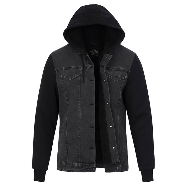 جاكيت رجالي شتوي SARAY جينز * ميلتون كابتشو فرو  زرار