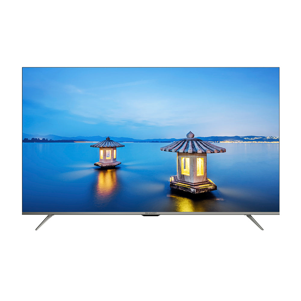 شاشة شارب 55 بوصة جوجل ريسيفر داخلي 4K موديل 4T-C55FL6EX 