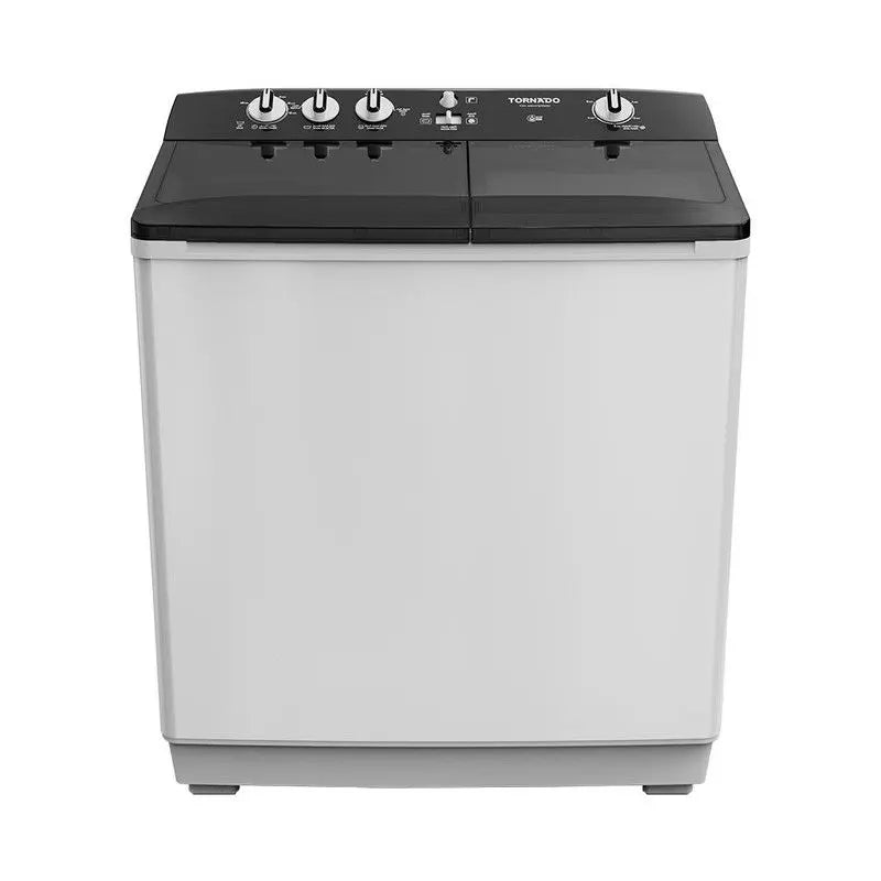 غسالة ملابس تورنيدو هاف 12 كيلو ابيض موديل TVH-HM12TS(WK) 