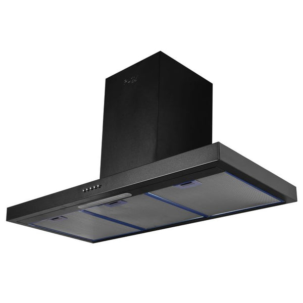 FLATO PRO BL 90cm شفاط مطبخ تركى ,3 سرعات, اضاءة ليد قوة شفط 850