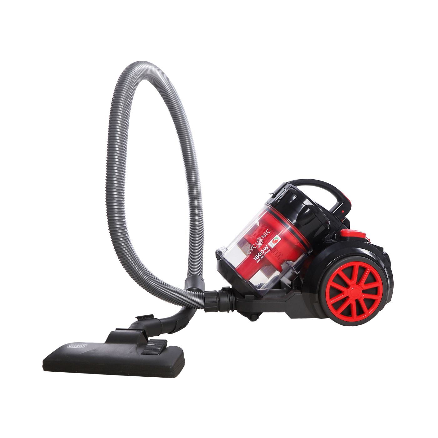 مكنسة كهربائية 1600 وات سعة 2.5 لتر بدون كبس BLACK+DECKER موديل WM1680-B5 