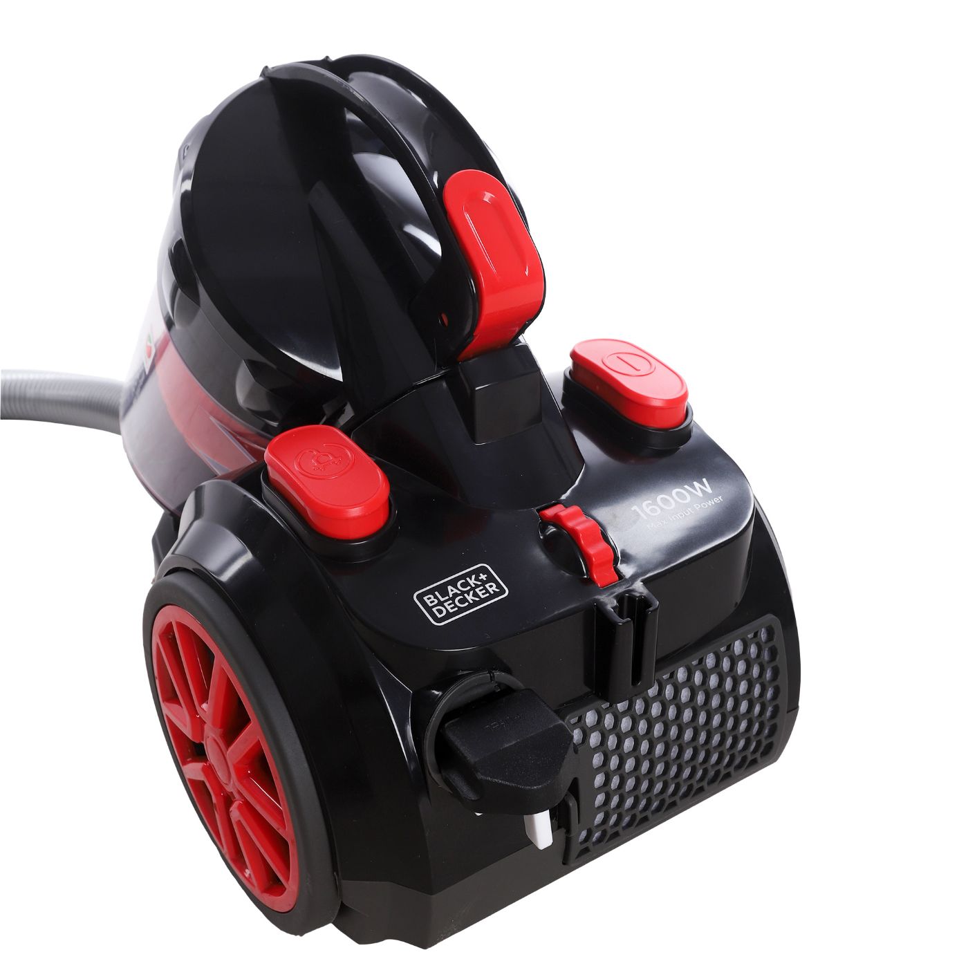 مكنسة كهربائية 1600 وات سعة 2.5 لتر بدون كبس BLACK+DECKER موديل WM1680-B5 
