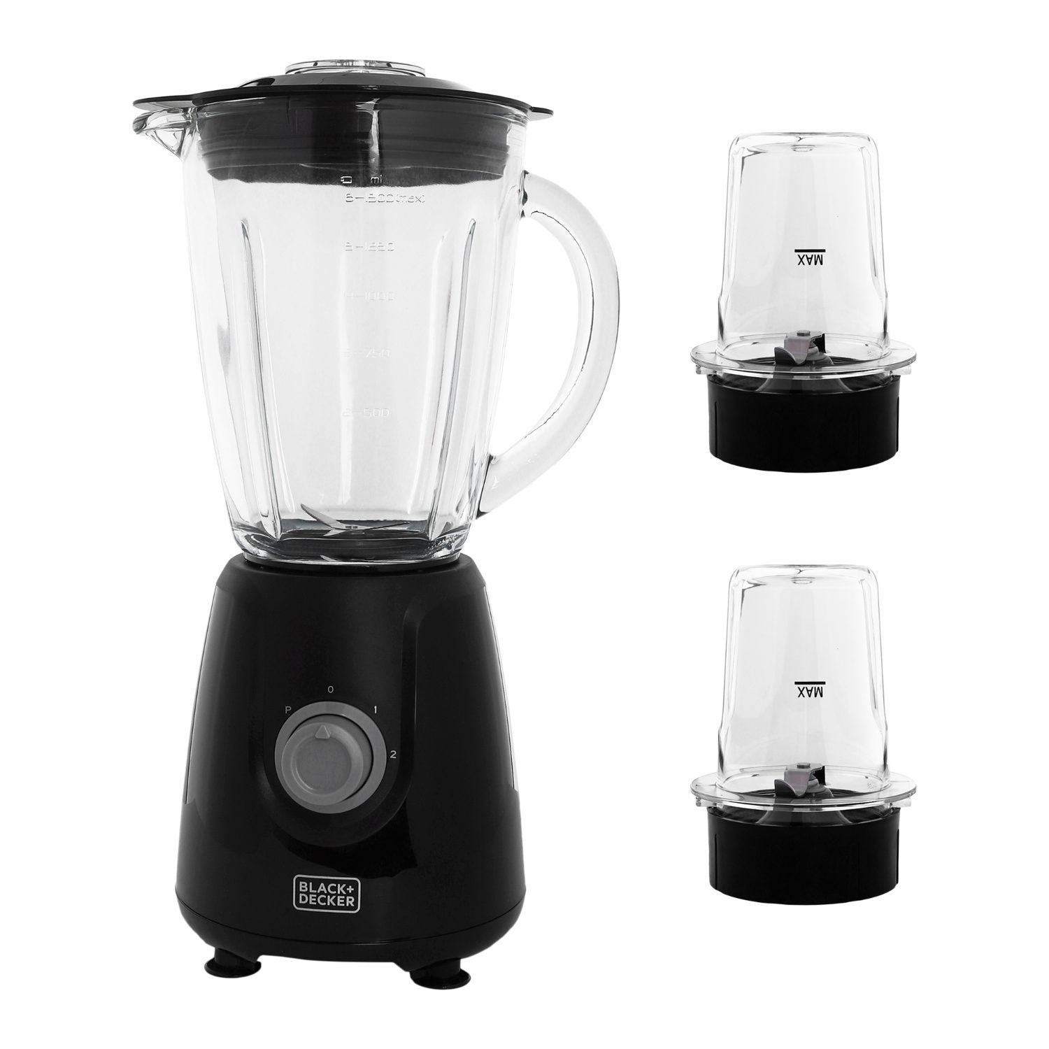 خلاط بايركس2 مطحنة 400 وات BLACK+DECKER موديل BX440G-B5 