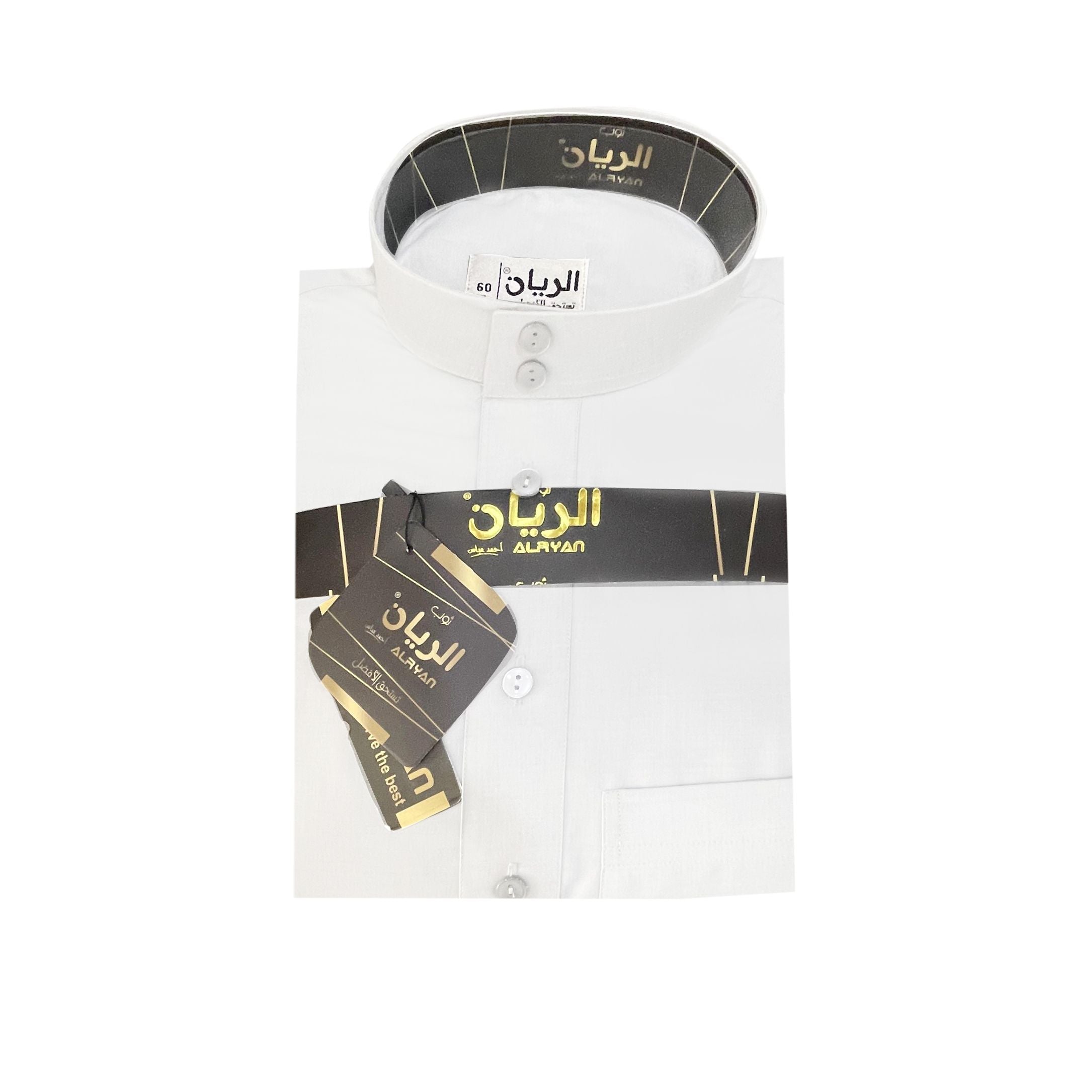 جلابية رجالي جولد سادة كم 