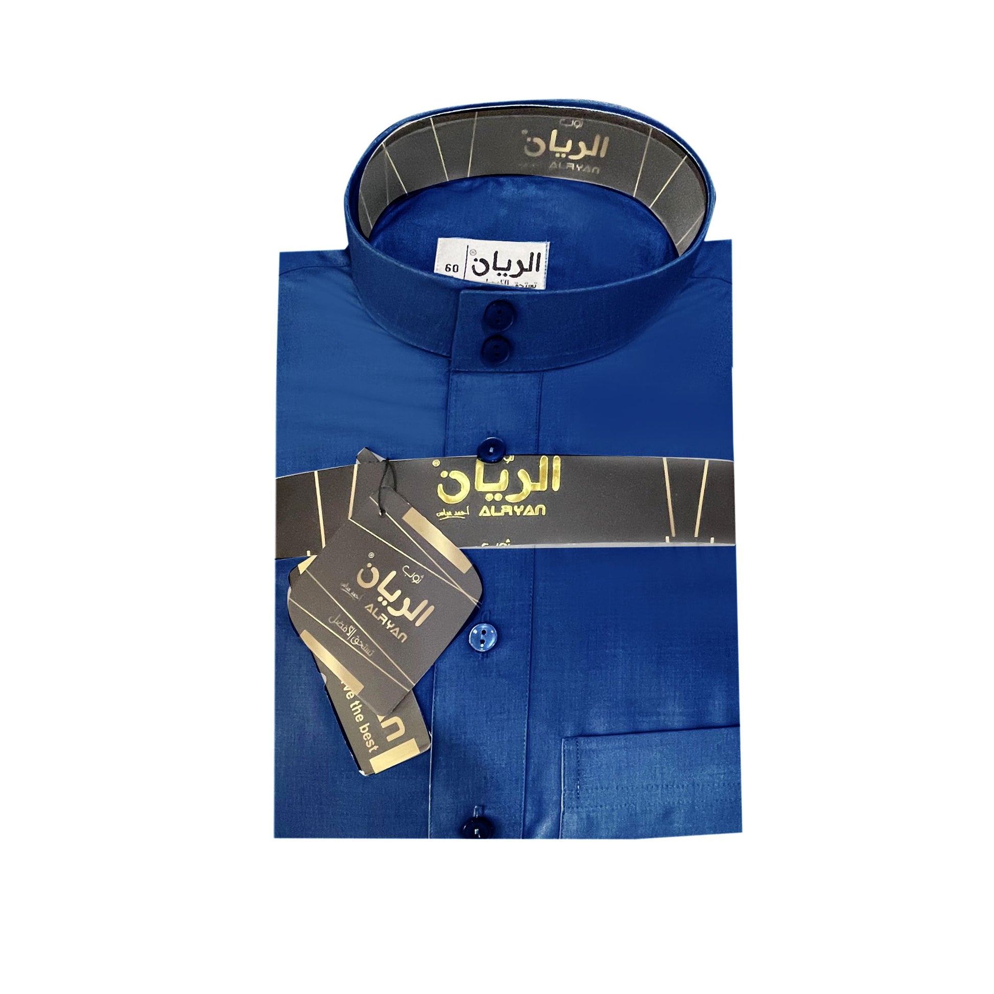 جلابية رجالي جولد سادة كم 