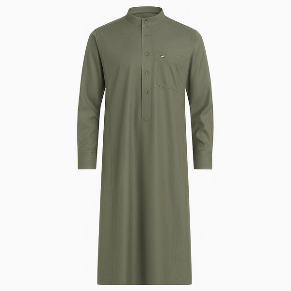 جلابية رجالي شتوي شذي كبك كم