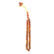سبحة تراب كهرمان 33 حبة كبيرة 